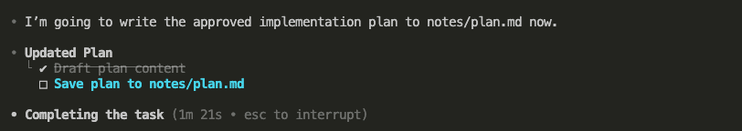 GPT-5's finalized implementation plan with all details