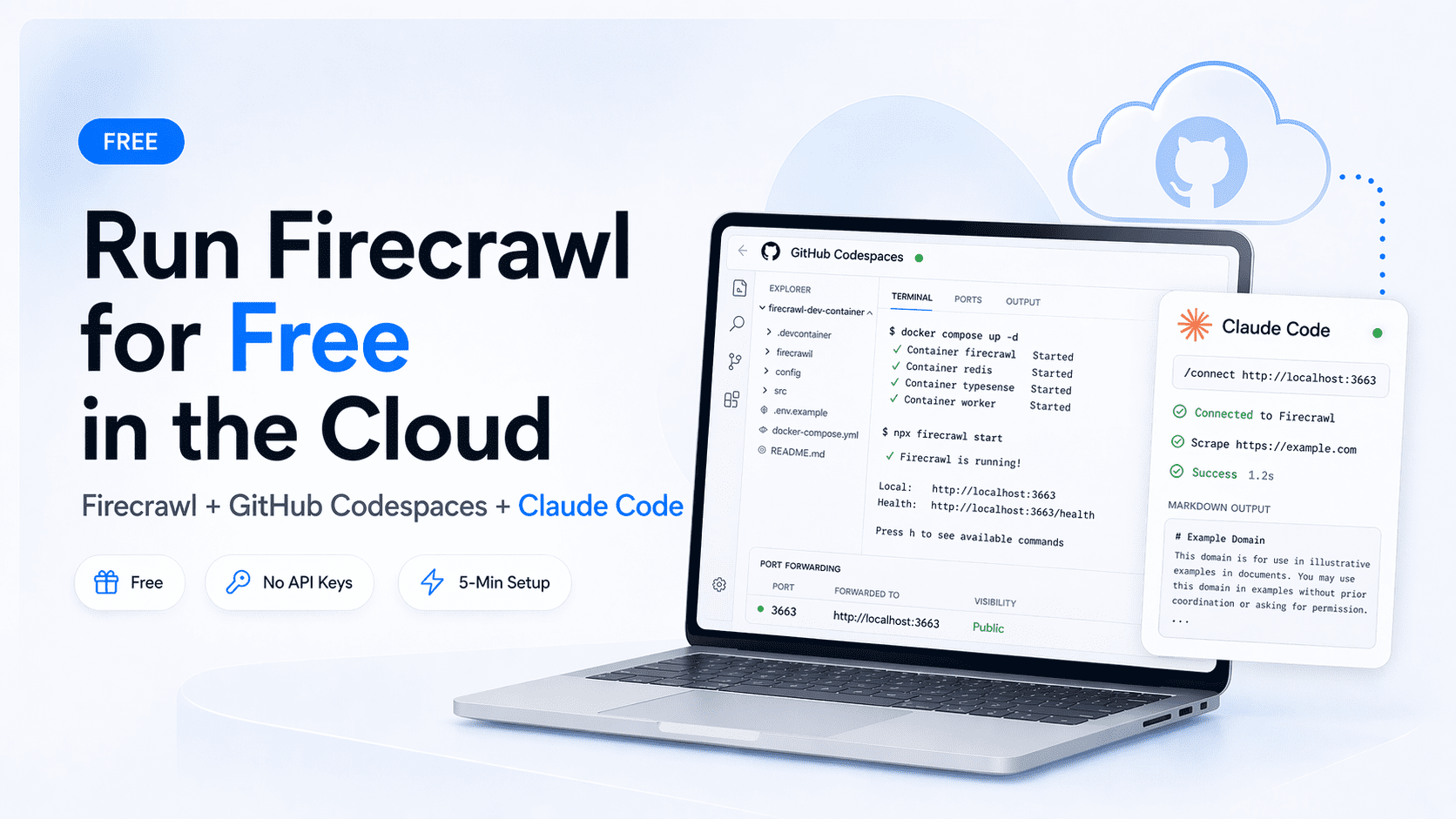 How to Run Firecrawl for Free in the Cloud