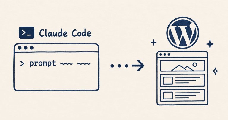 Claude Code Can Talk to WordPress Now. Here's What That Changes.